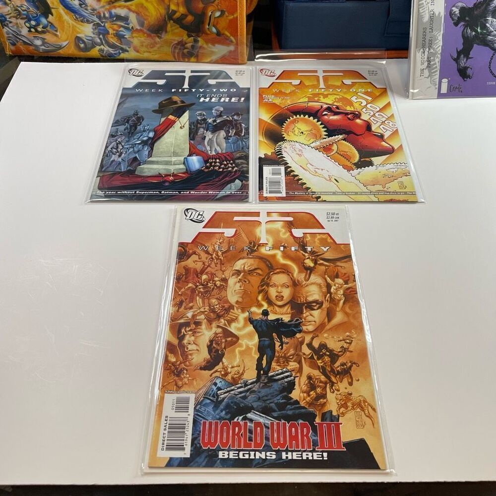 DC COMICS 52 Comic Lot -- Week #50 51 52